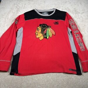 Chicago Blackhawks Old Time Hockey‎ Causeway Sweatshirt Mens XL Embroidered